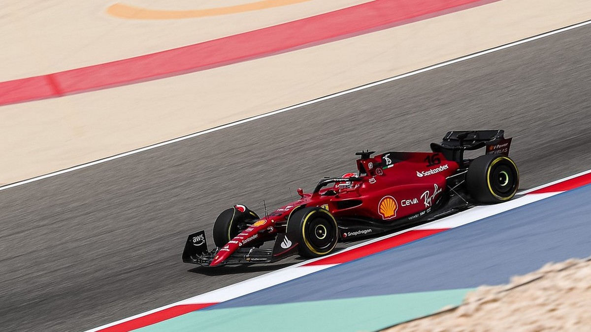 Charles Leclerc Test Bahrain F1