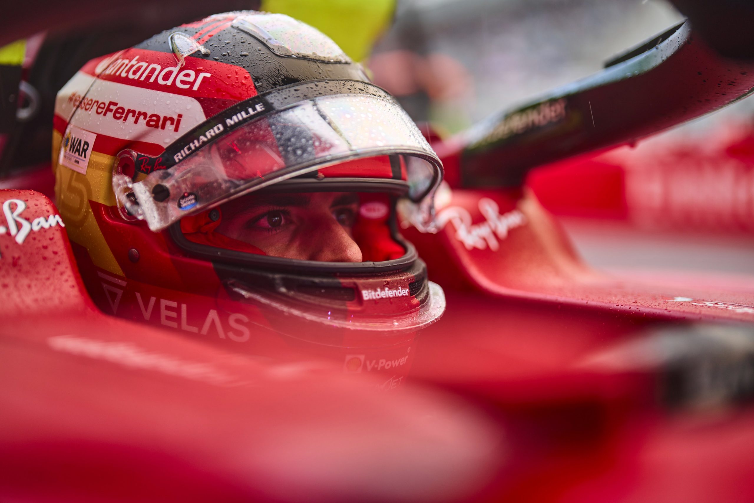 Carlos Sainz Ferrari Suzuka