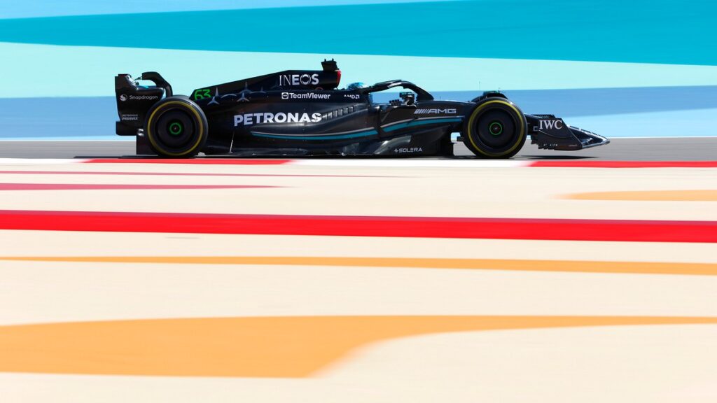 Test Bahrain Mercedes Wolff