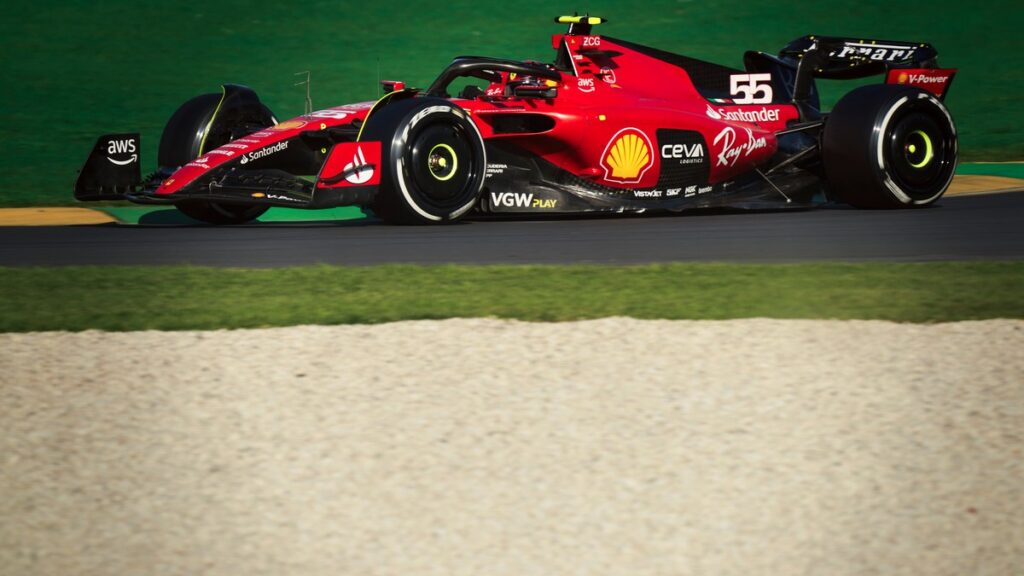 GP Australia Ferrari Sainz