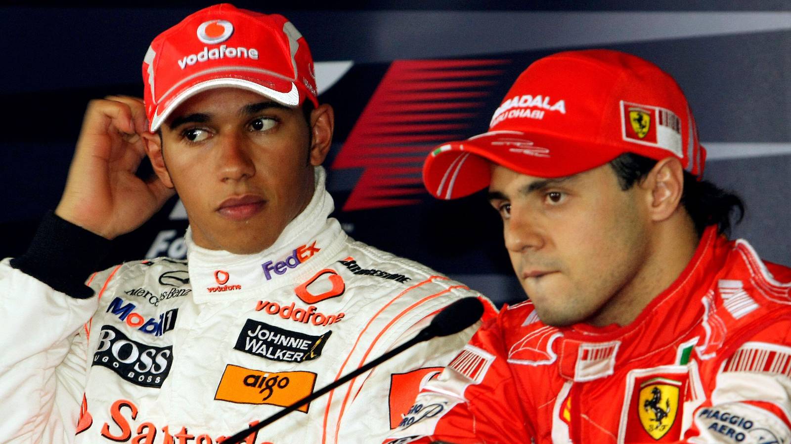 Massa Hamilton crushgate 2008