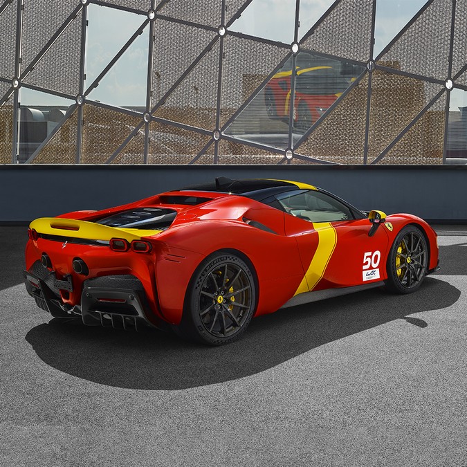 Ferrari SF90 Le Mans livrea