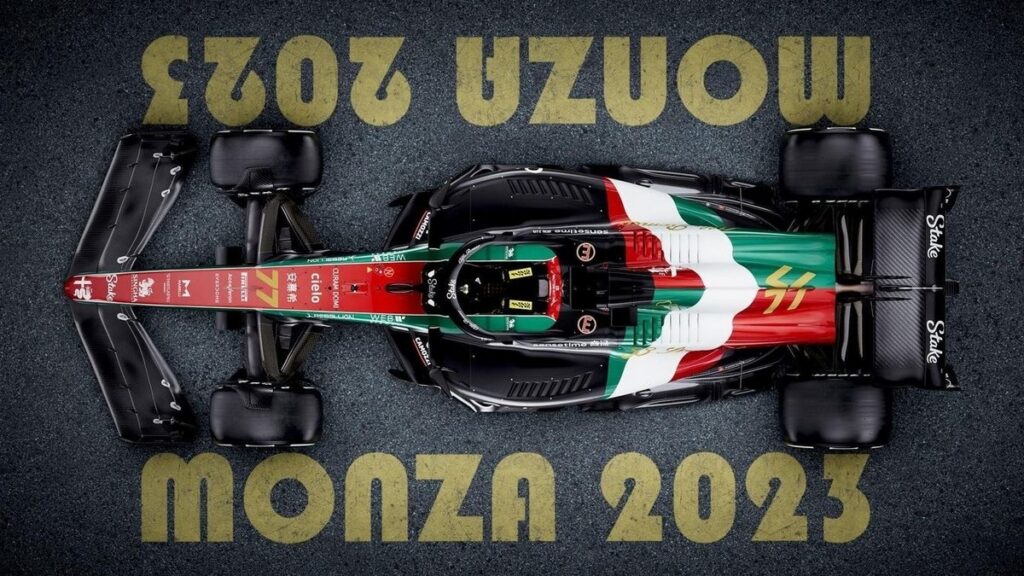 Alfa Romeo livrea GP Italia