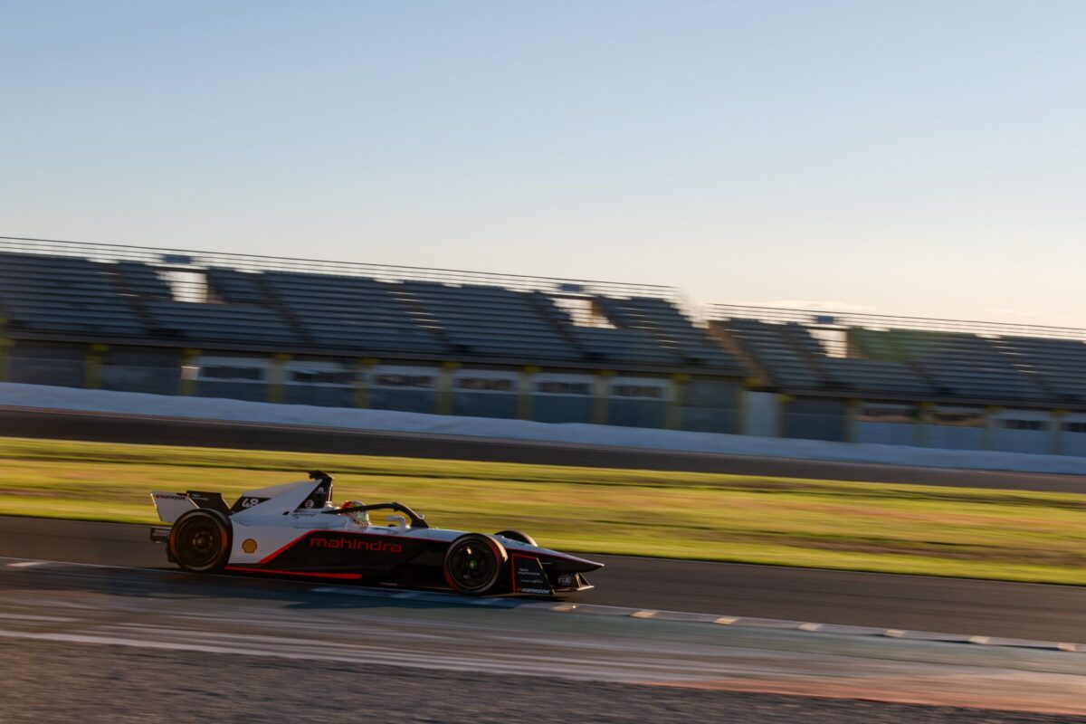 Formula E test Valencia