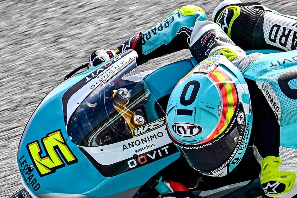 Masia campione del mondo moto3 gp Qatar 2023