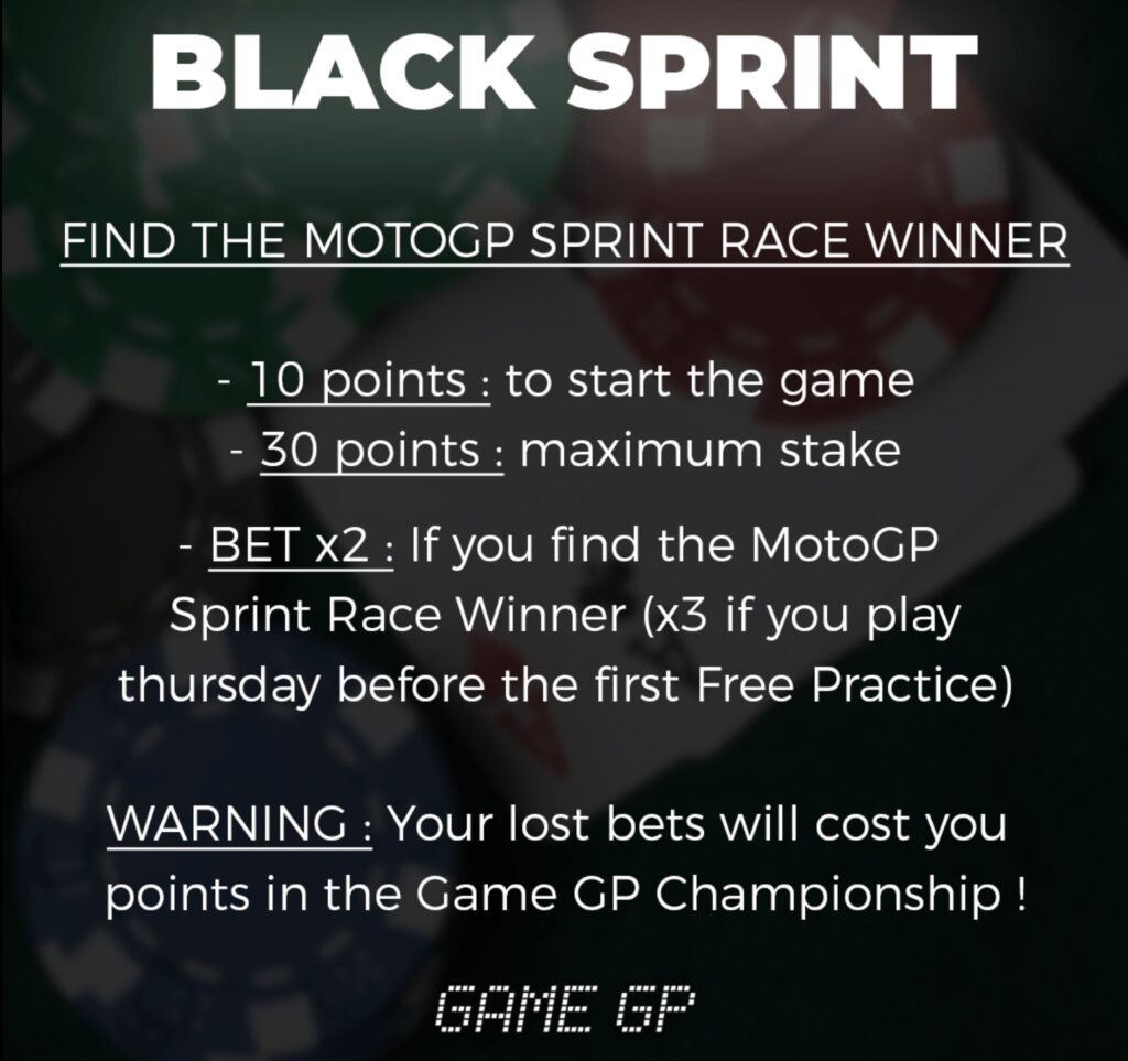 GameGP Black Sprint