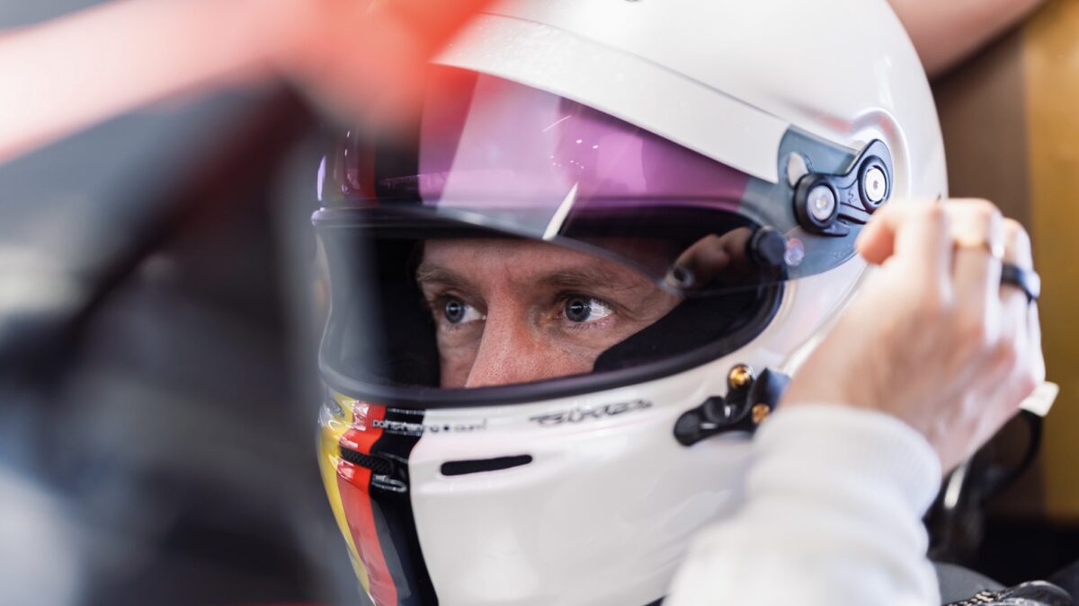 Vettel Le Mans Porsche