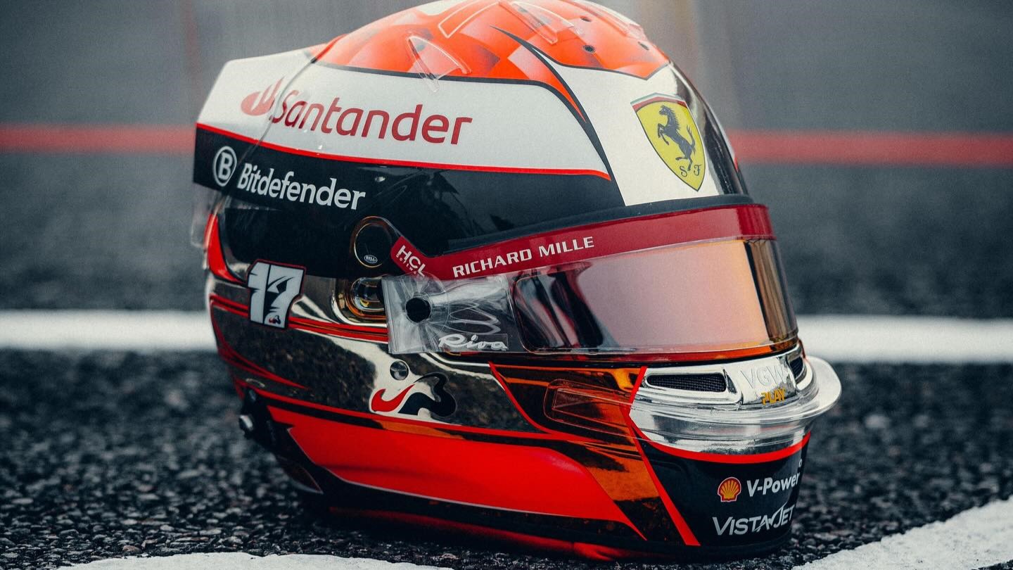 Leclerc casco Jules Bianchi