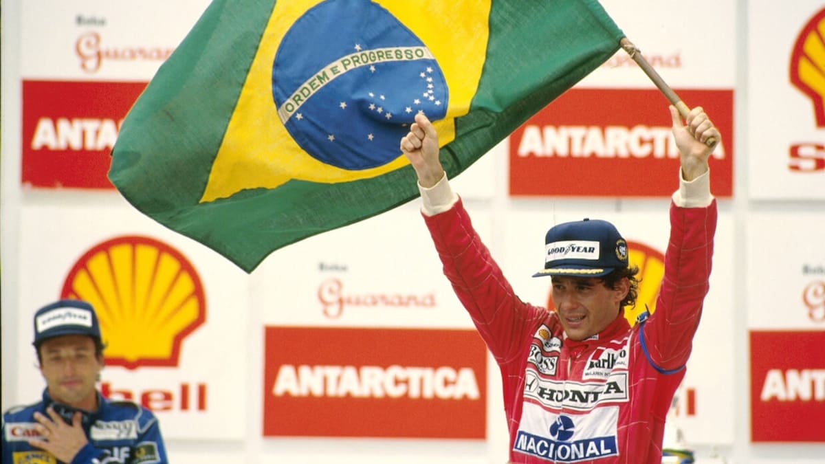 Senna gare più belle